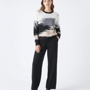 Women's Abstract Print Co-ord Set - Fashion Clothing