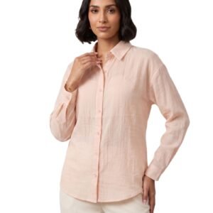 Peach Pearl Shirt - Stylish & Comfortable Women's Wear