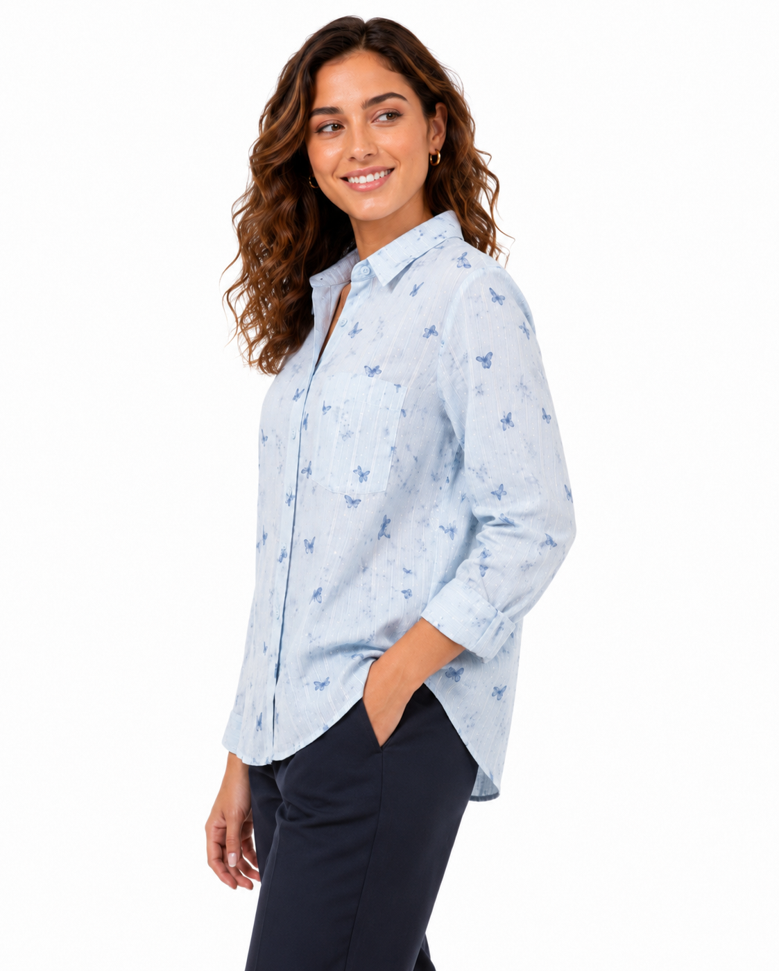 Sky Butterfly Shirt - Stylish & Comfortable - Image 2