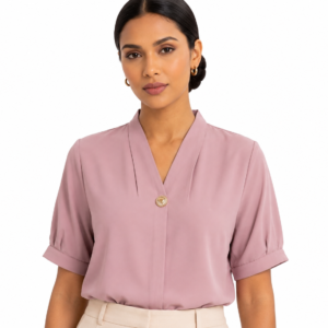 Berry Gilded V Top - Women's Top