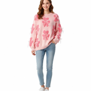 Cute Woolen Teddy Sweater for Women