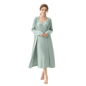 Woolen Dress & Cardigan Dress - Cozy Winter Fashion
