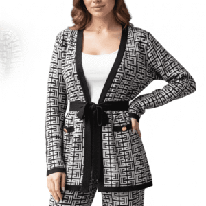 Women's Knitted Winter Tracksuit Dress